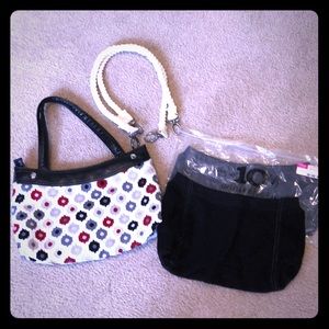 Thirty one purse with 3 skirts and rope straps